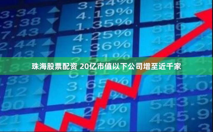 珠海股票配资 20亿市值以下公司增至近千家