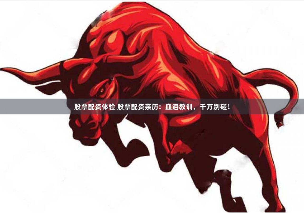 股票配资体验 股票配资亲历：血泪教训，千万别碰！